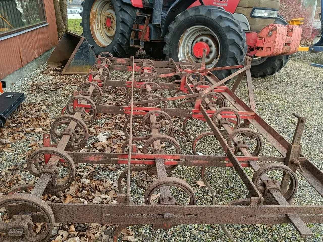 Billede 3 - - - - Såbedsharve ca. 3,7 meter 25 tands