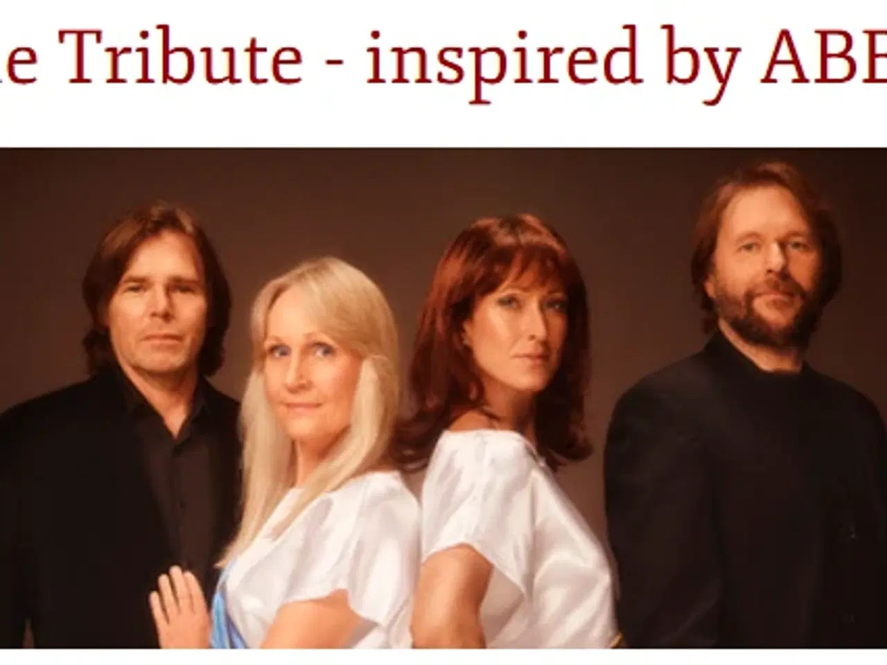 Billede 1 - The Tribute - hyldest til ABBA i Sønderborg