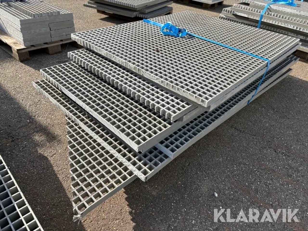 Billede 3 - Fiber riste assorterede størrelser 9 styk