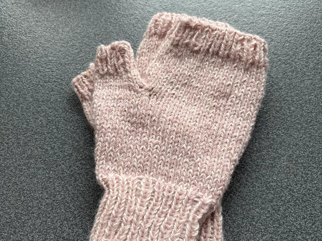 Billede 4 - Fingerløse handsker i merino/alpaca
