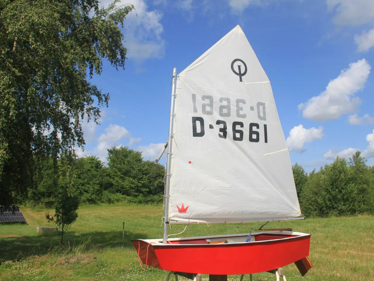 Billede 1 - Optimist jolle sælges 