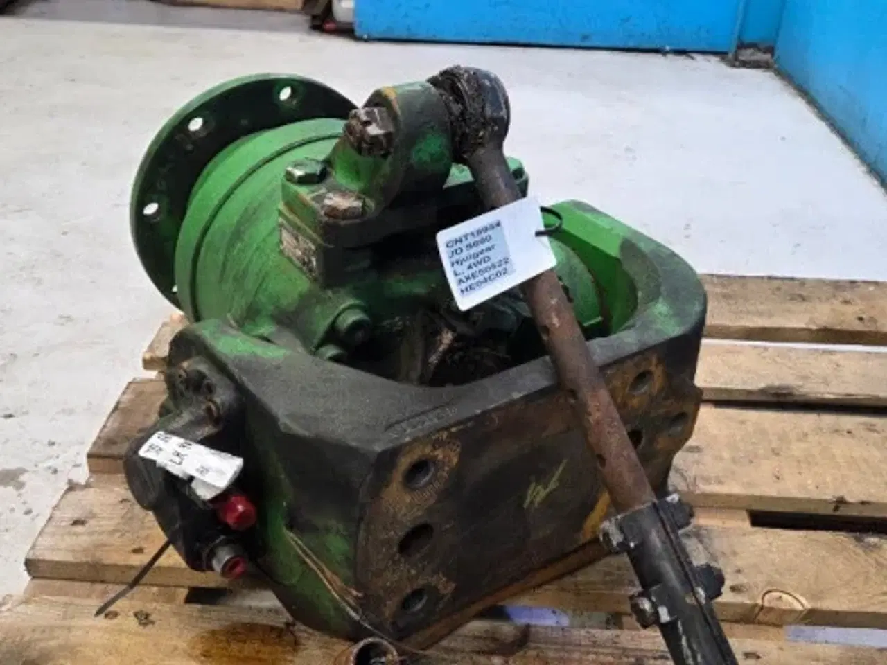 Billede 10 - John Deere S690 Hjulgear L.  AXE50522