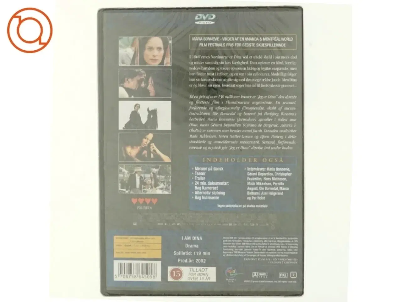 Billede 3 - Jeg er Dina (DVD)