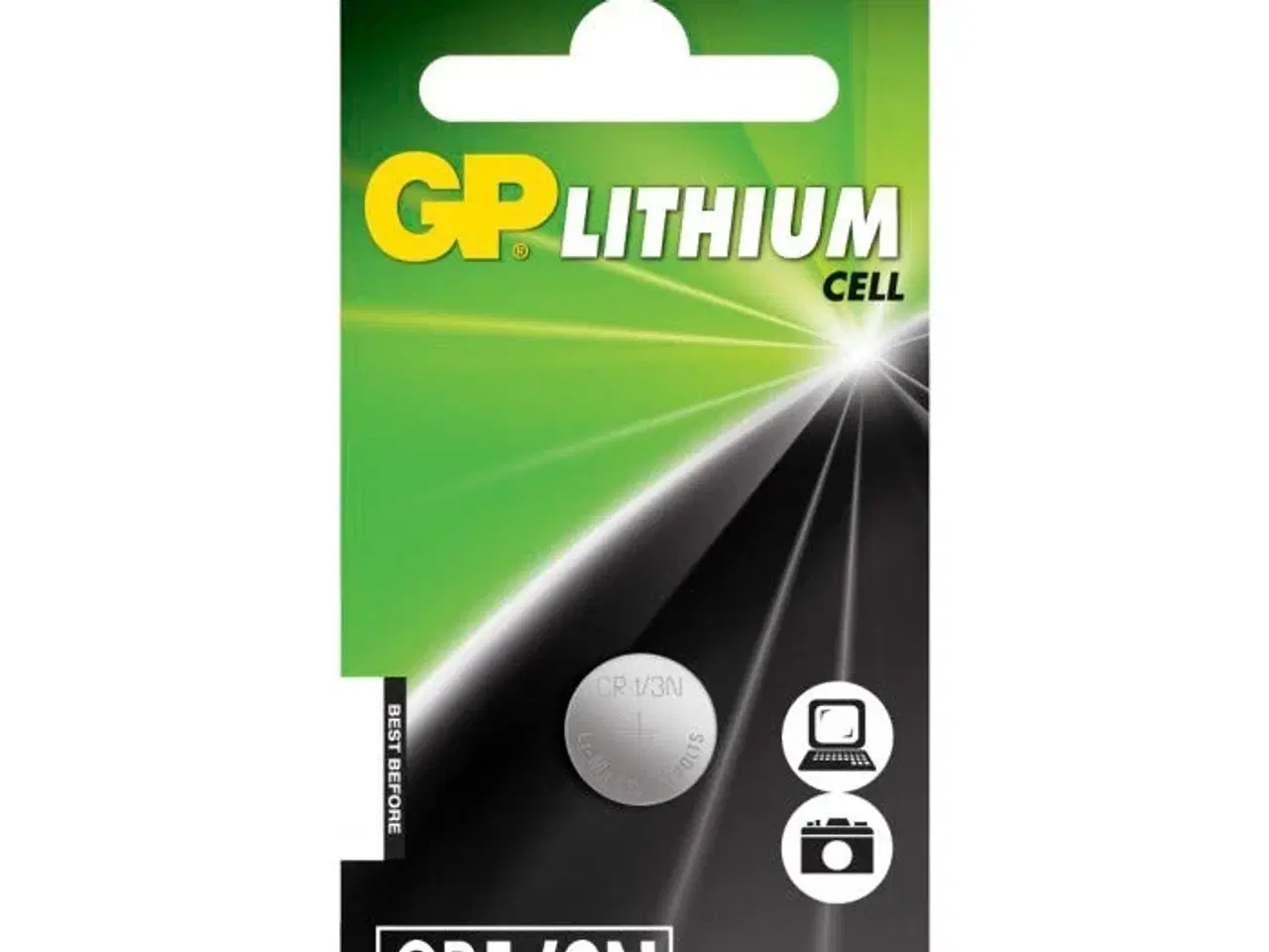 Billede 1 - Gp cr1/3n-c1 batteri 3 volt stk.