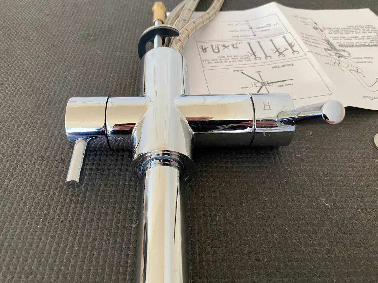Billede 4 - ⭐️ Carbonit WS7 3-vejs vandhane