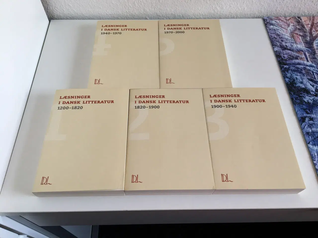 Billede 2 - Læsninger i dansk litteratur 1-5