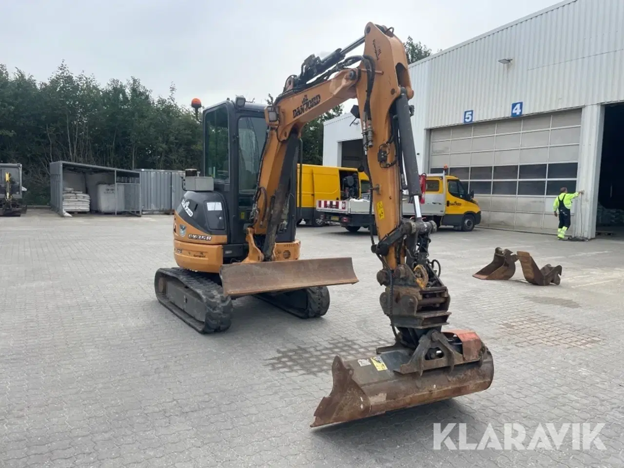 Billede 3 - Gravemaskine Case CX35B