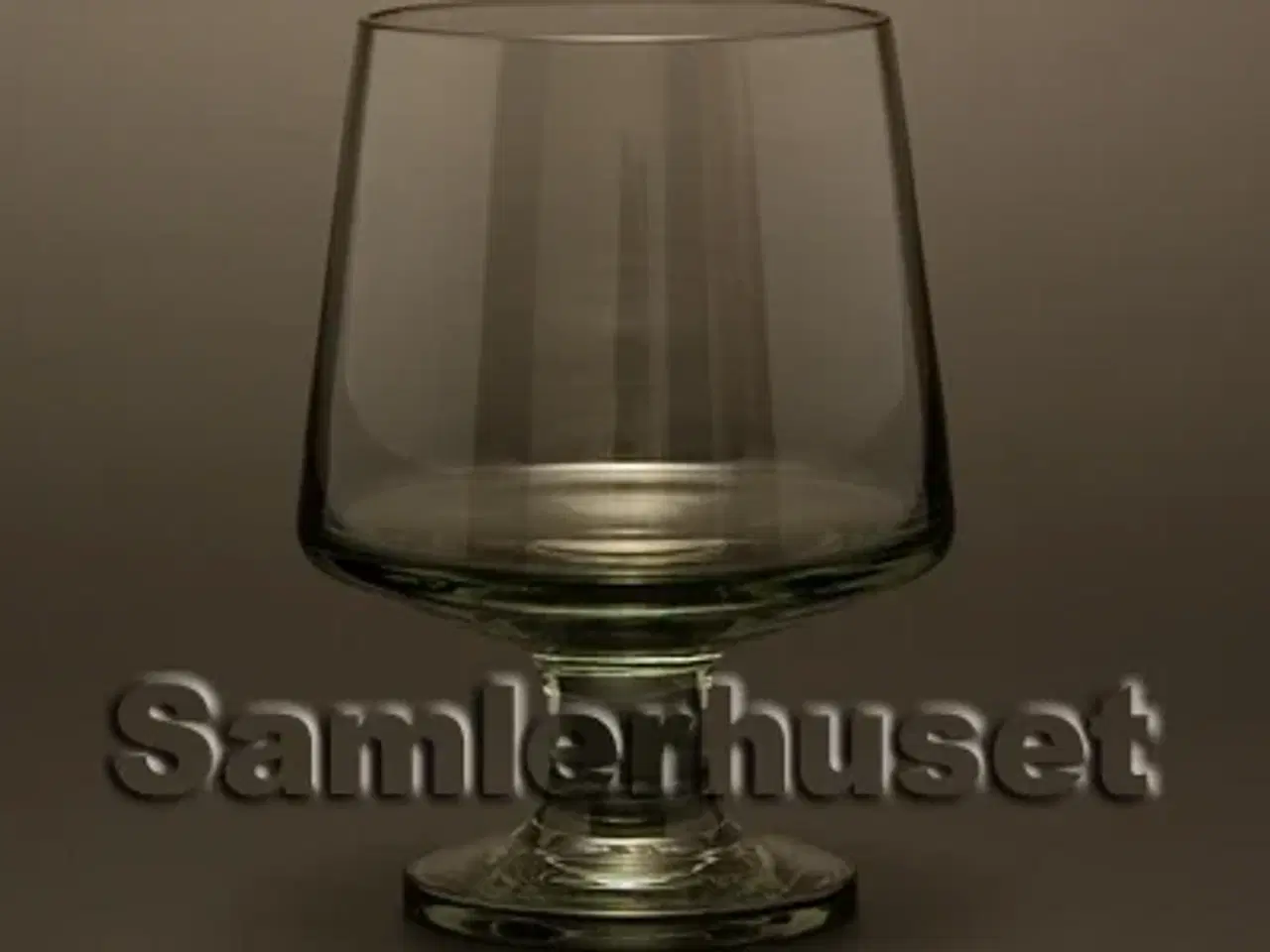 Billede 1 - Stub Røg Cognacglas. H:85 mm.