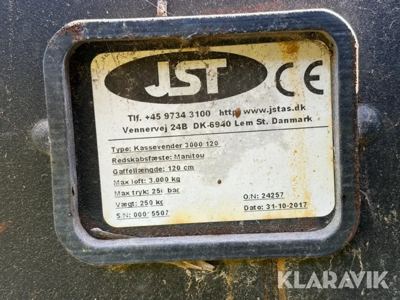 Billede 5 - Kassevender JST 3000/120