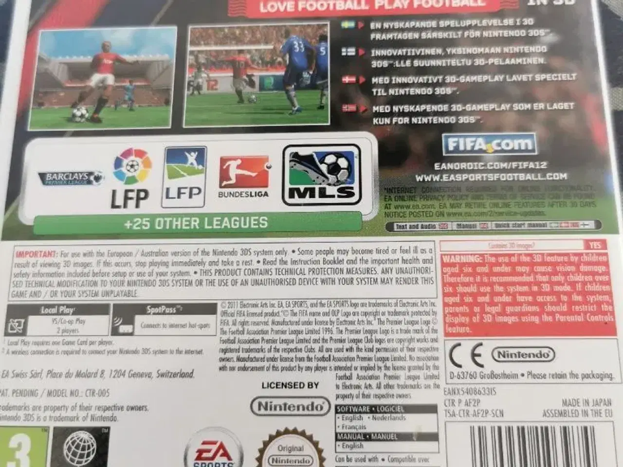 Billede 3 - Fifa 12 Nintendo 3ds