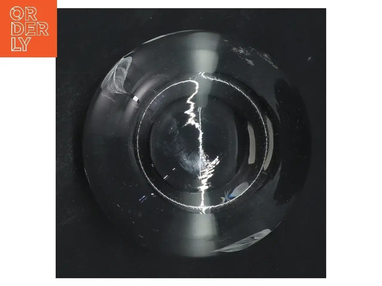 Billede 2 - Rund glas vase fra Dansk Glas Kunst (str. Ø 8,5 cm)