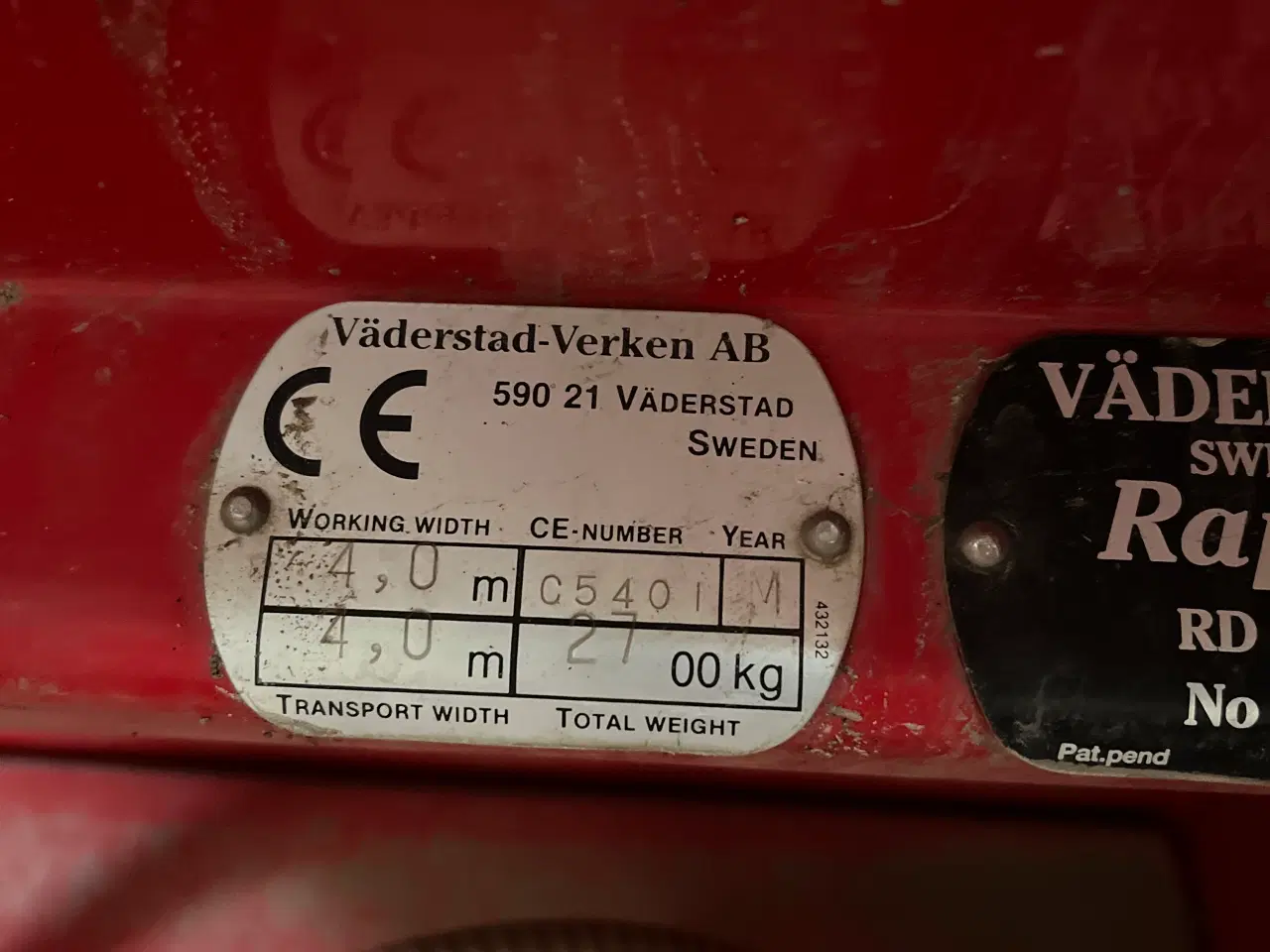 Billede 3 - Vaderstad såsæt. 