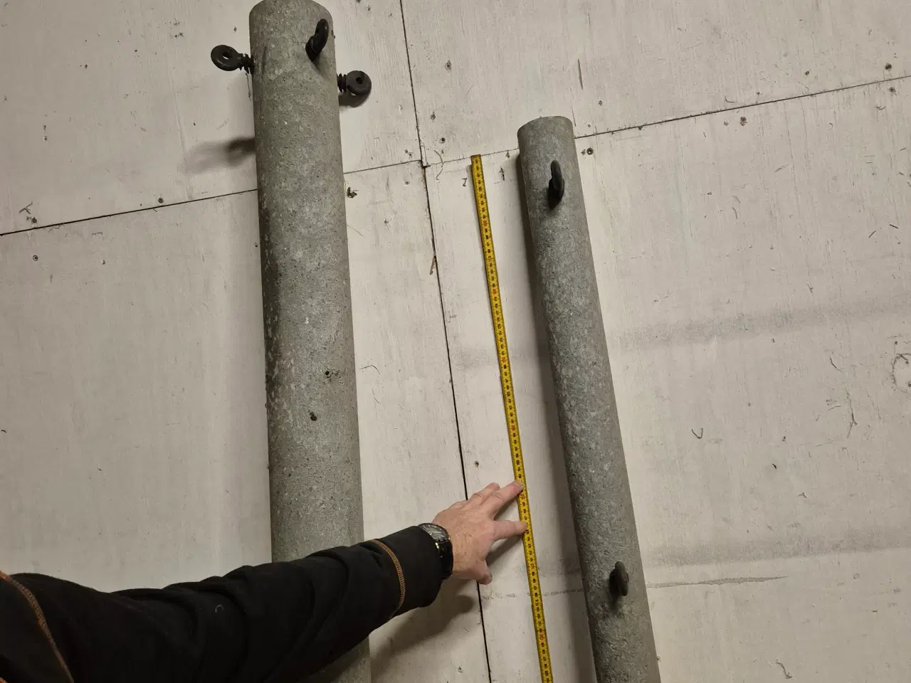 Billede 2 - Hegnspæle massive plastik 