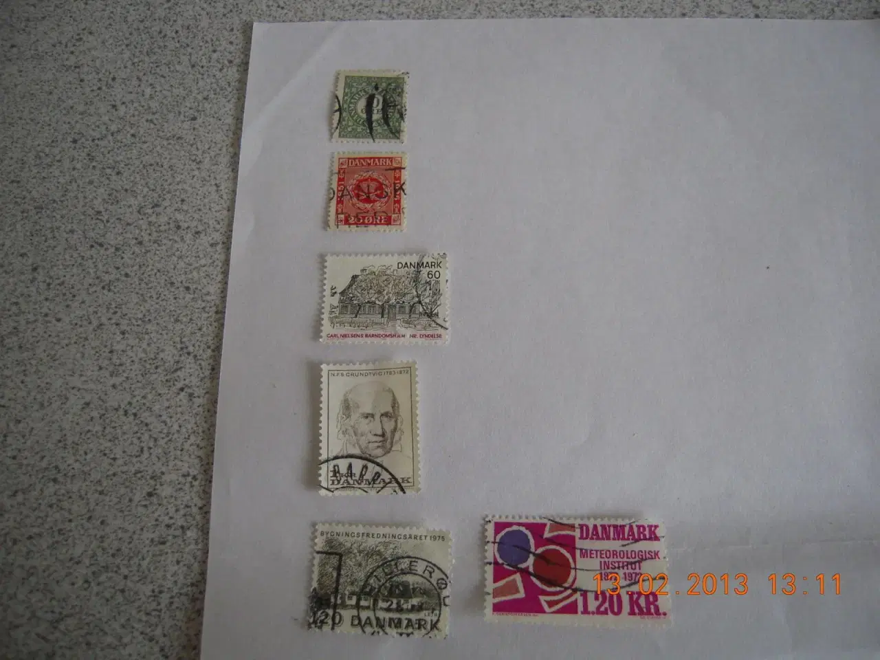 Billede 2 - frimærker danske