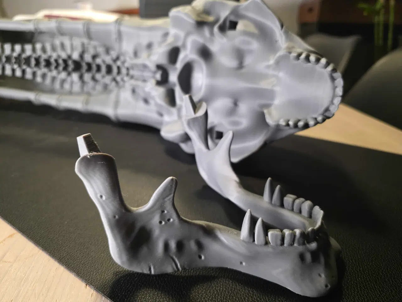 Billede 7 - Livsstørrelse Alien (Xenomorph) Kranie - 3D-print