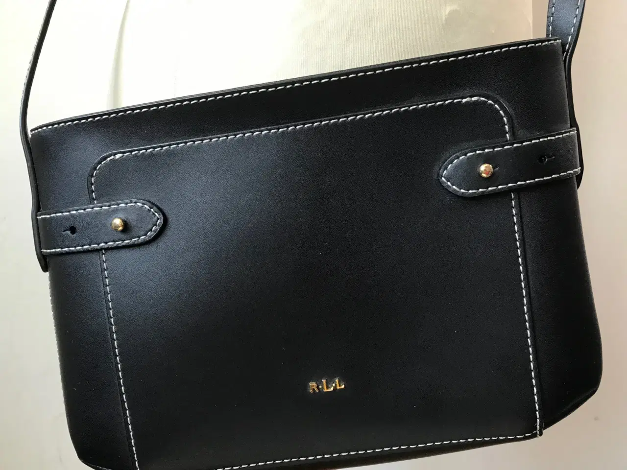 Billede 1 - Ralph Lauren, skuldertaske i skind