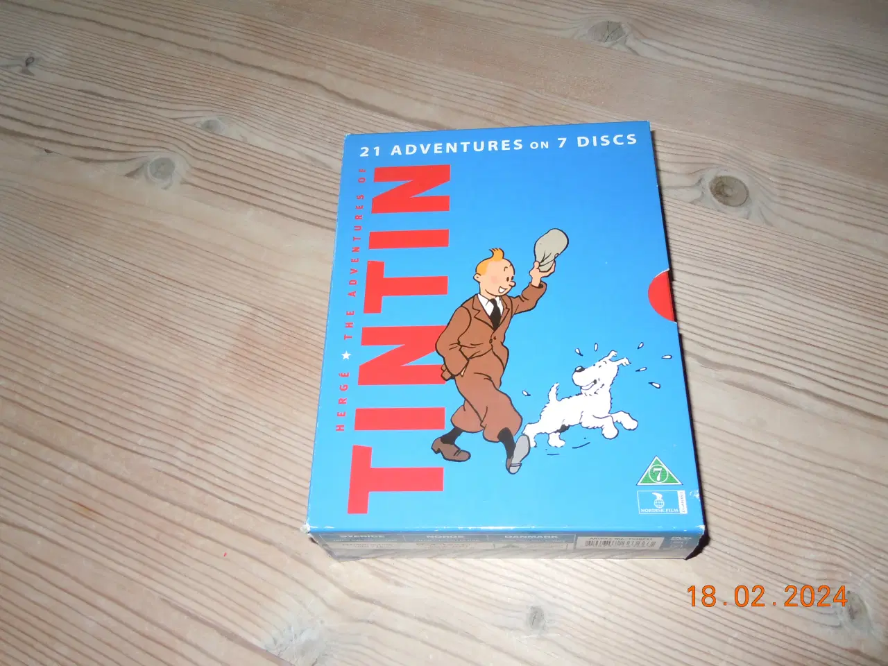 Billede 1 - DVD Tin Tin Box