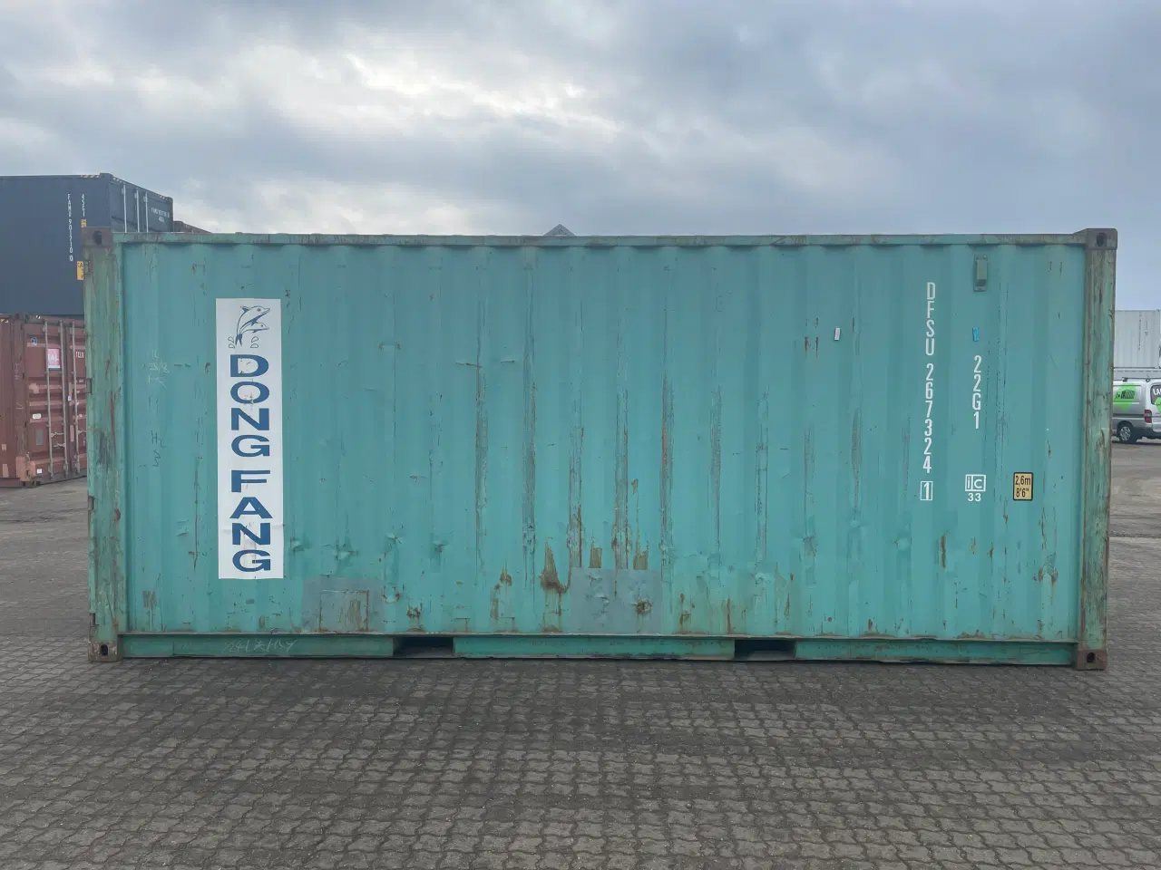 Billede 3 - 20 fods Container - ID: DFSU 267324-1