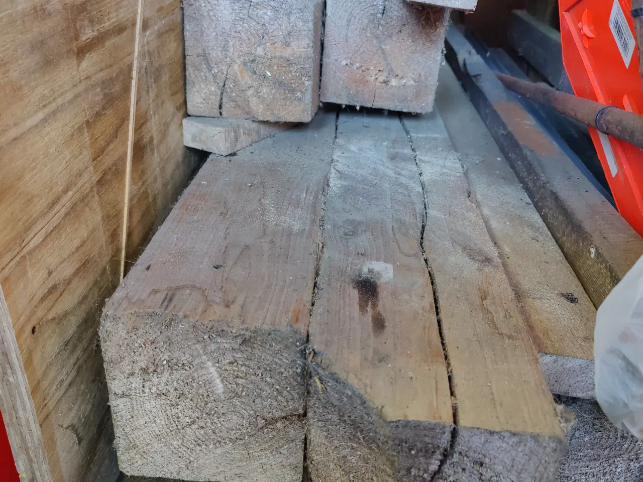 Billede 4 - Tømmer 150x150 ca. 5,5m lange 13 stk.