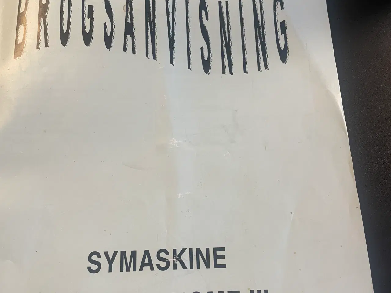 Billede 4 - Janome III med brugsanvisning
