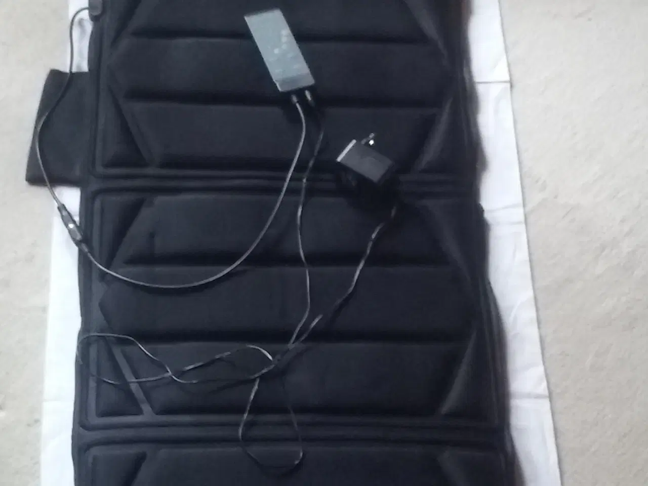 Billede 3 - Massagemåtte med varme og 10 motorer til massage