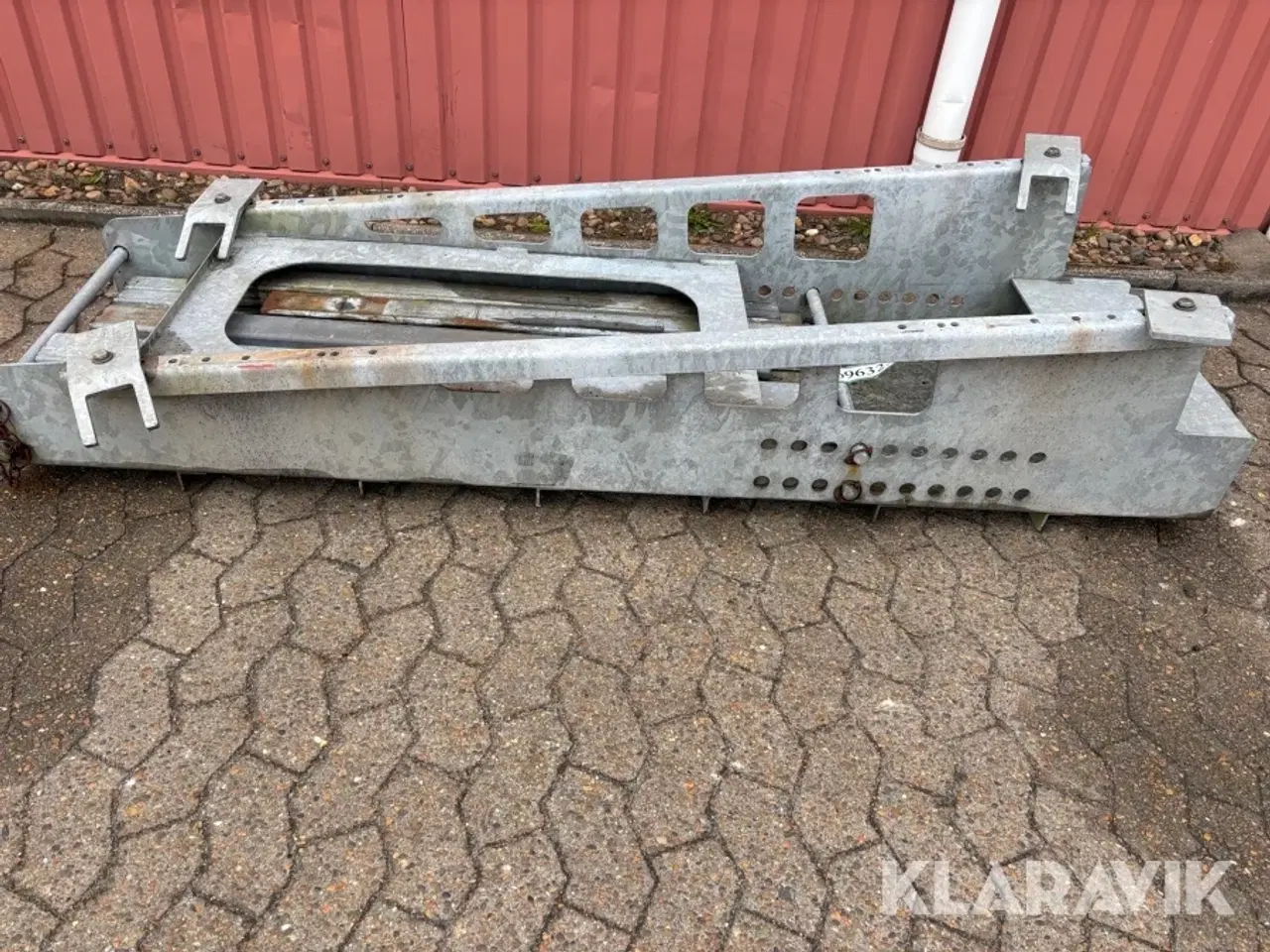 Billede 7 - Strøkasse til ophæng under trailer - galvaniseret