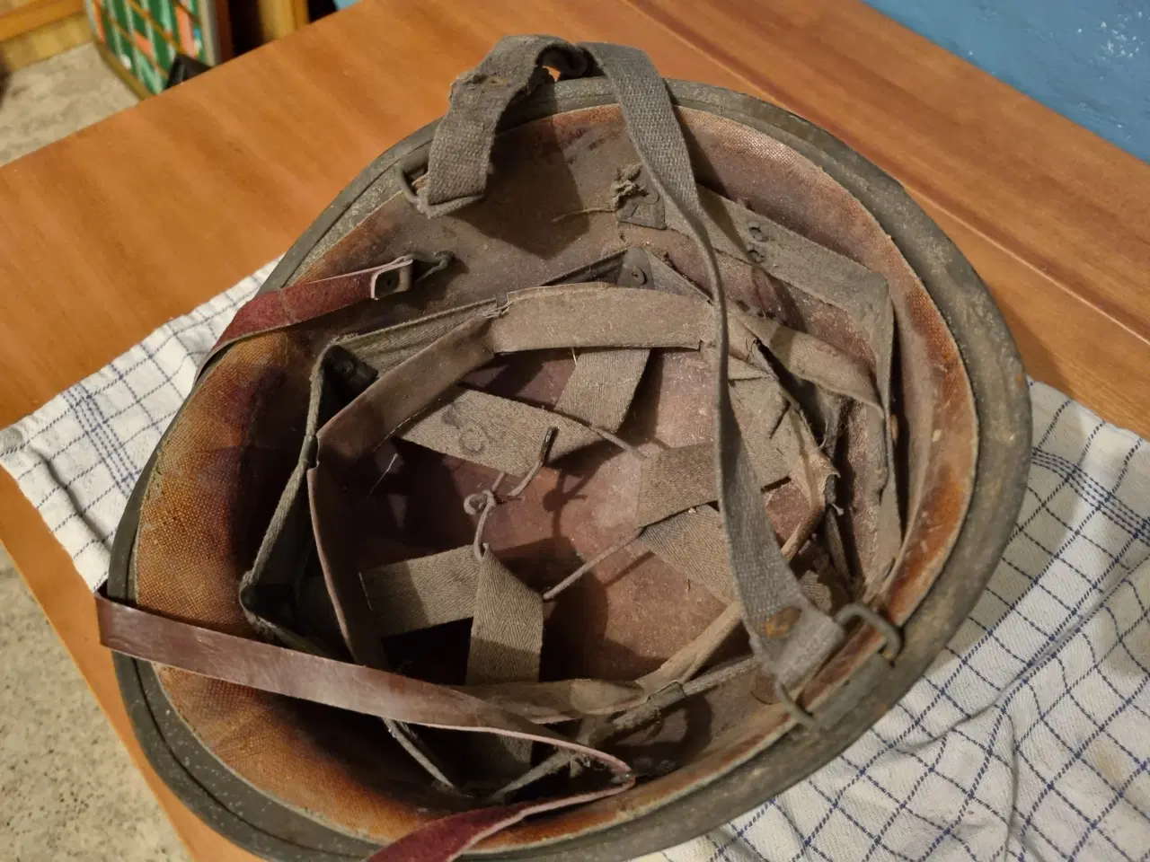 Billede 6 - Ægte militær stål hjelme