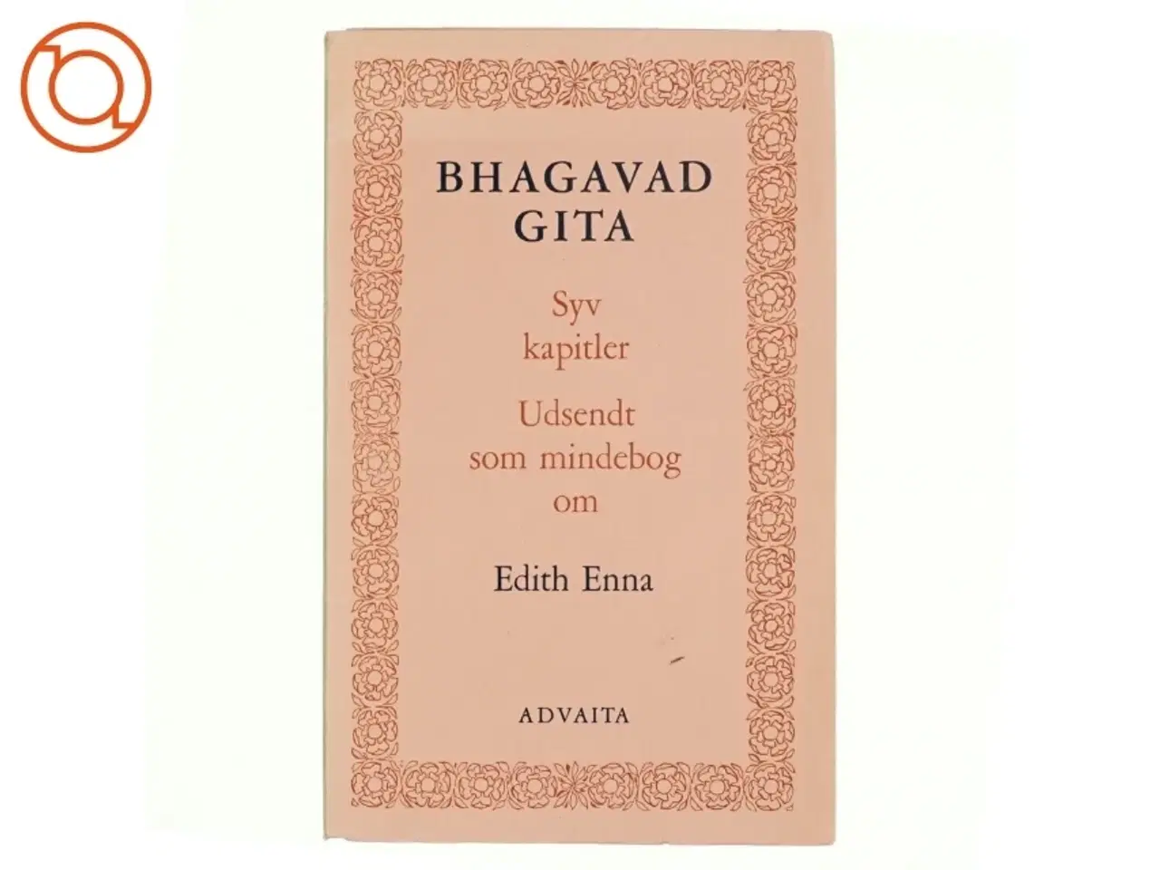 Billede 1 - Bhagavadgita. Syv kapitler (bog)