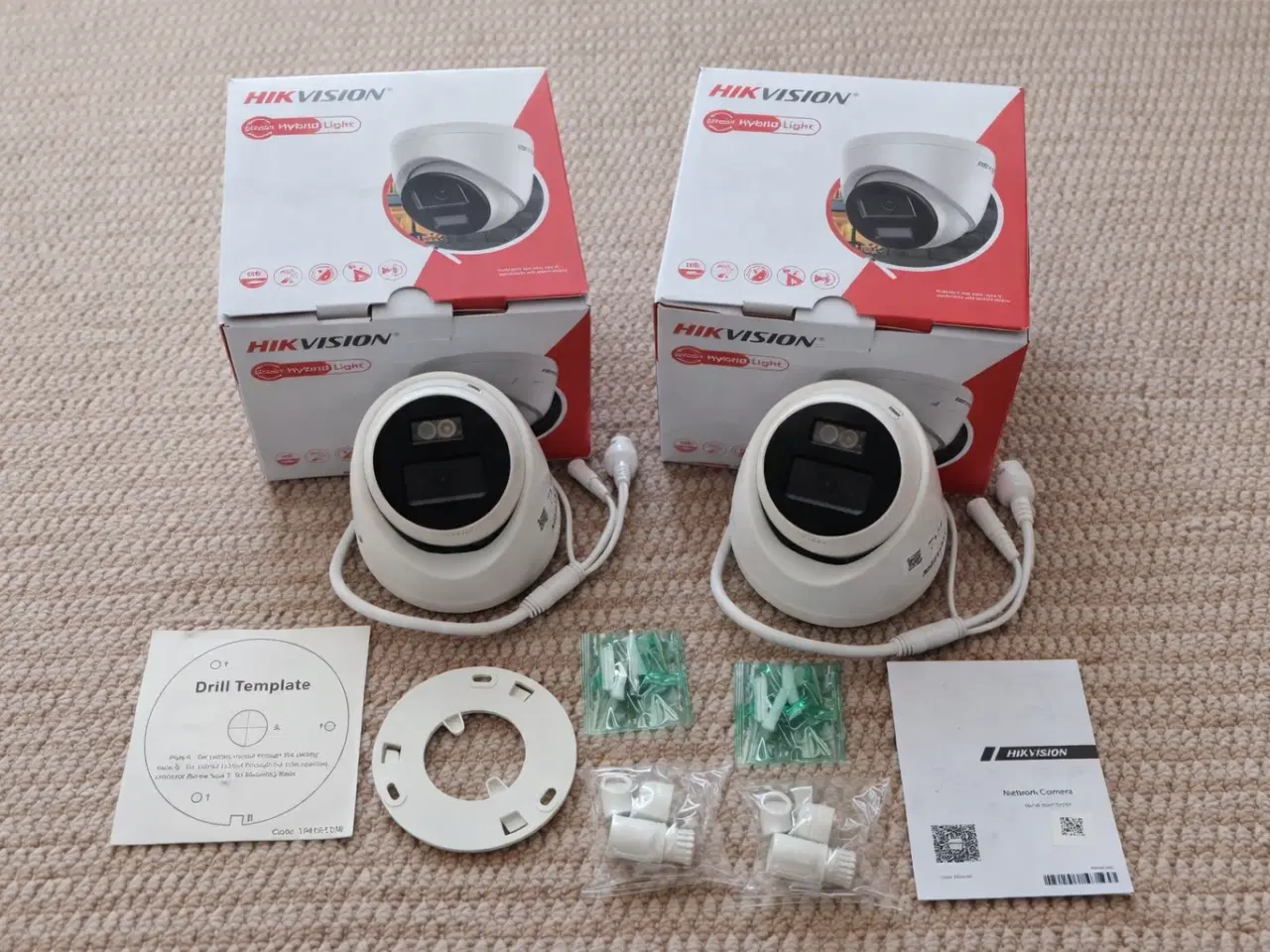 Billede 1 - 2 Stk Hikvision Turret DS-2CD1383G2-LIUF/SL 2.8mm