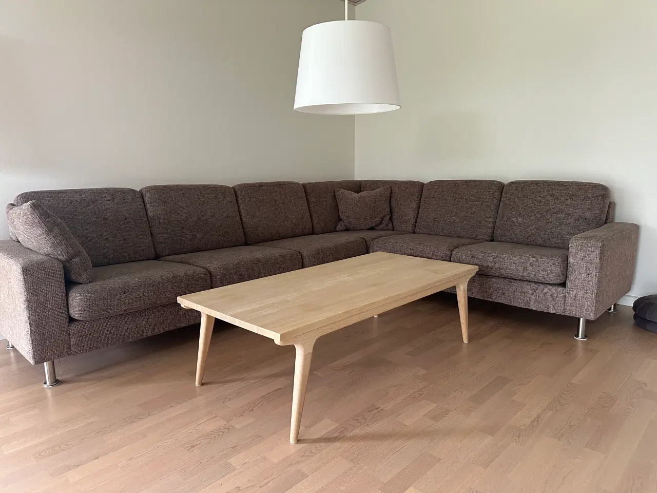 Billede 1 - Hjørnesofa med sofabord