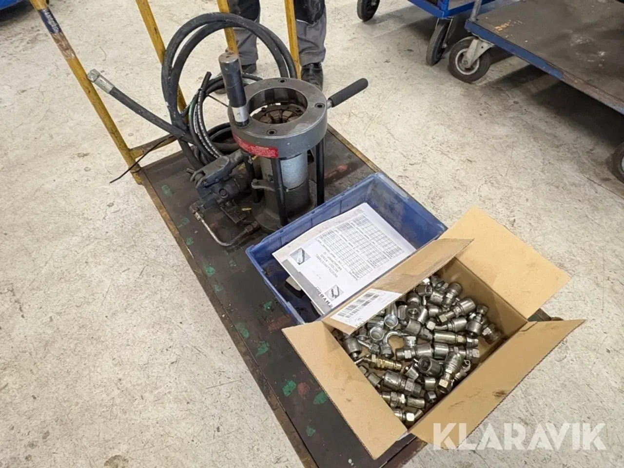 Billede 4 - Hydraulisk slangepresser Gates Hydraulics Ltd. K2503 Crimper