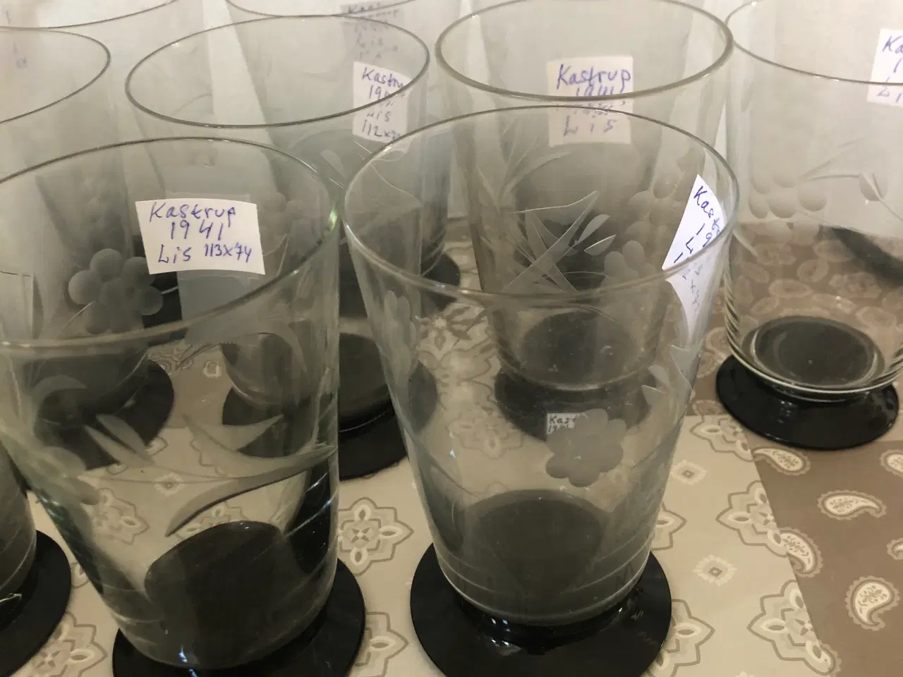 Billede 1 - Kastrup glas  Lis vandglas 