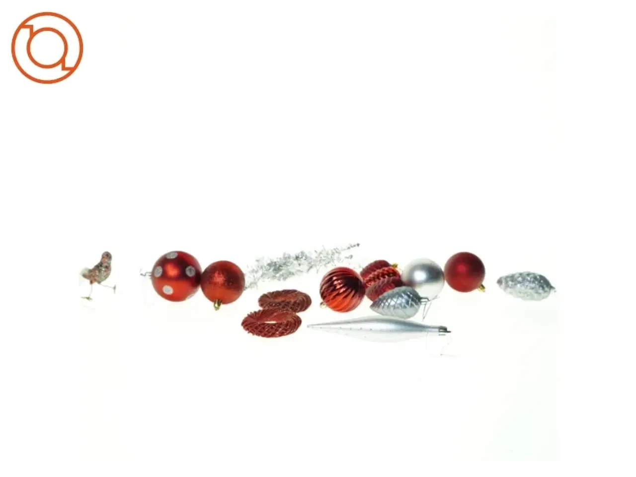 Billede 2 - Julepynt, 14 julekugler mm (str. 20 cm)