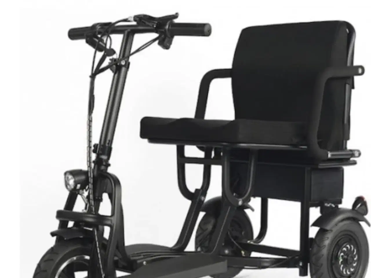 Billede 1 - Rød pegasus og sort Foldbar el-scooter model SCOTE