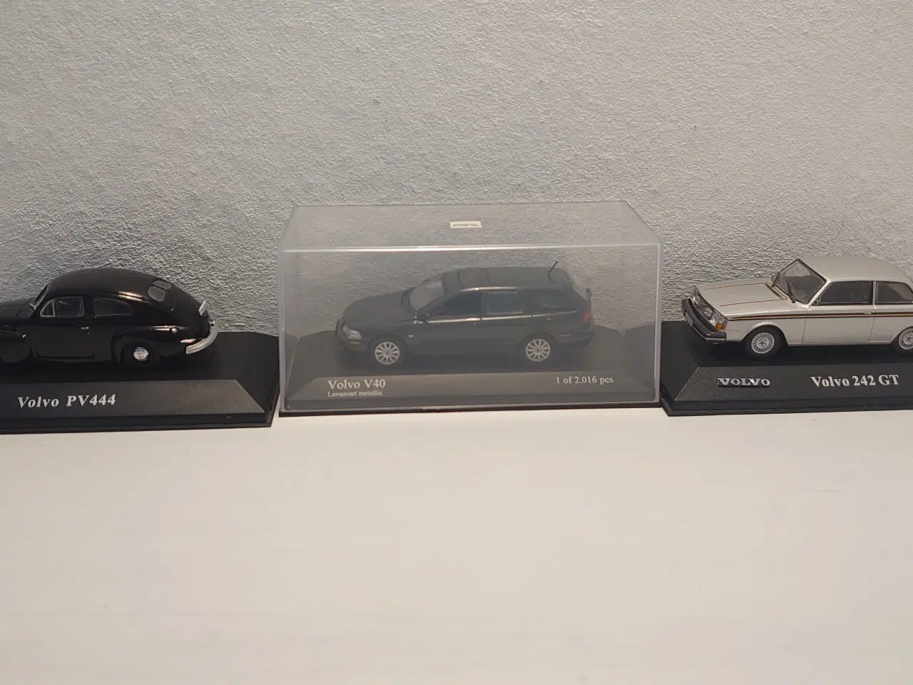 Billede 1 - 3 stk Volvo biler, Minichamps og Atlas Collections