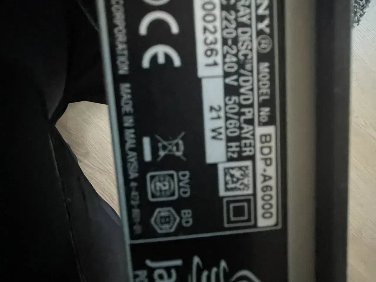 Billede 2 - Sony blu-ray afspiller