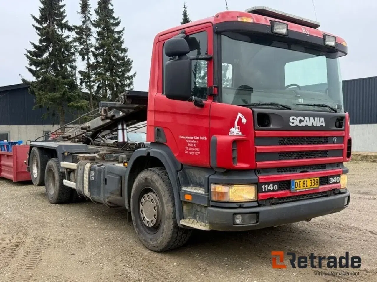 Billede 3 - Scania 340 med wirehejs