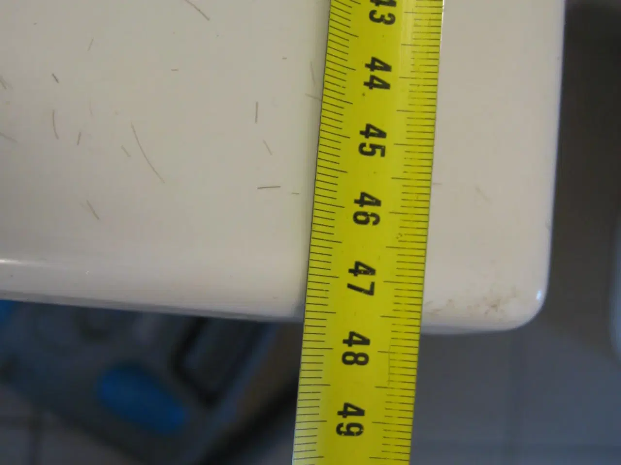 Billede 4 - Håndvask 60x47,5cm til at sætte over et skab