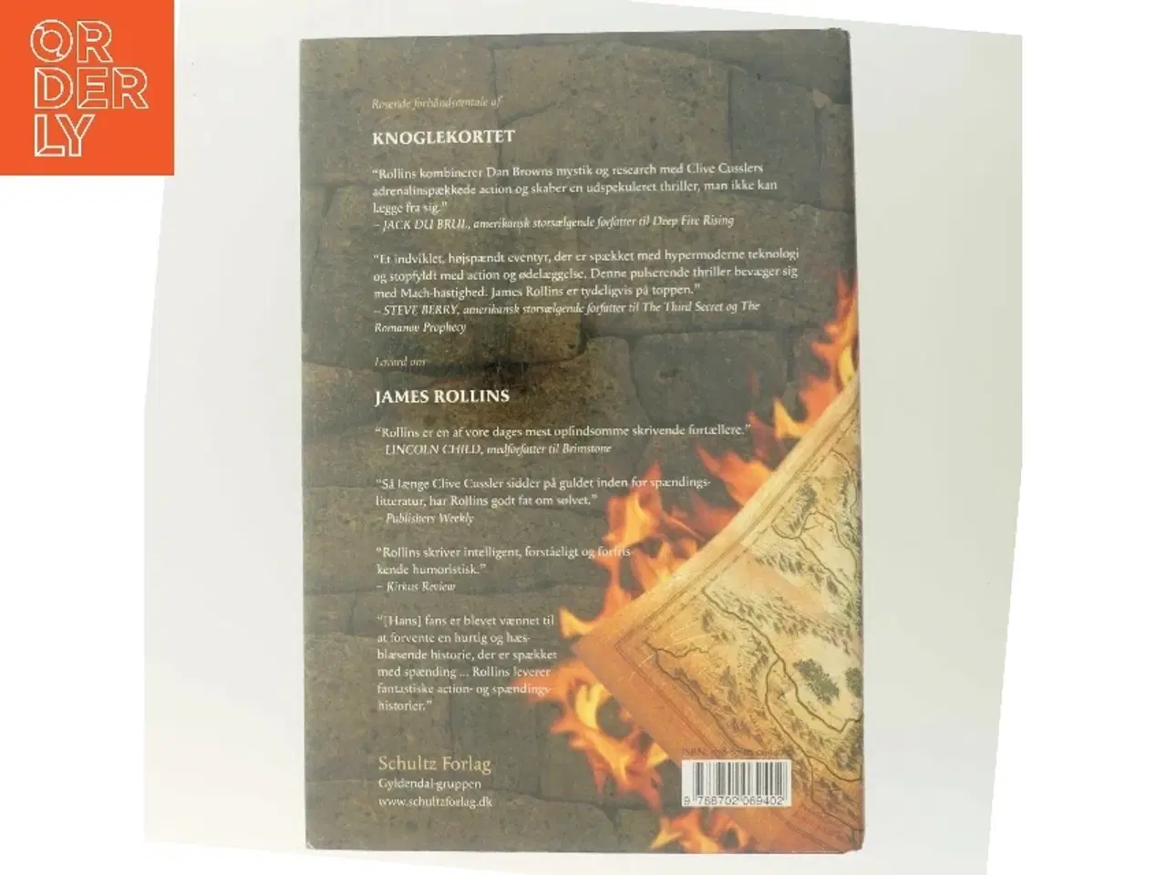 Billede 3 - Knoglekortet af James Rollins (Bog)