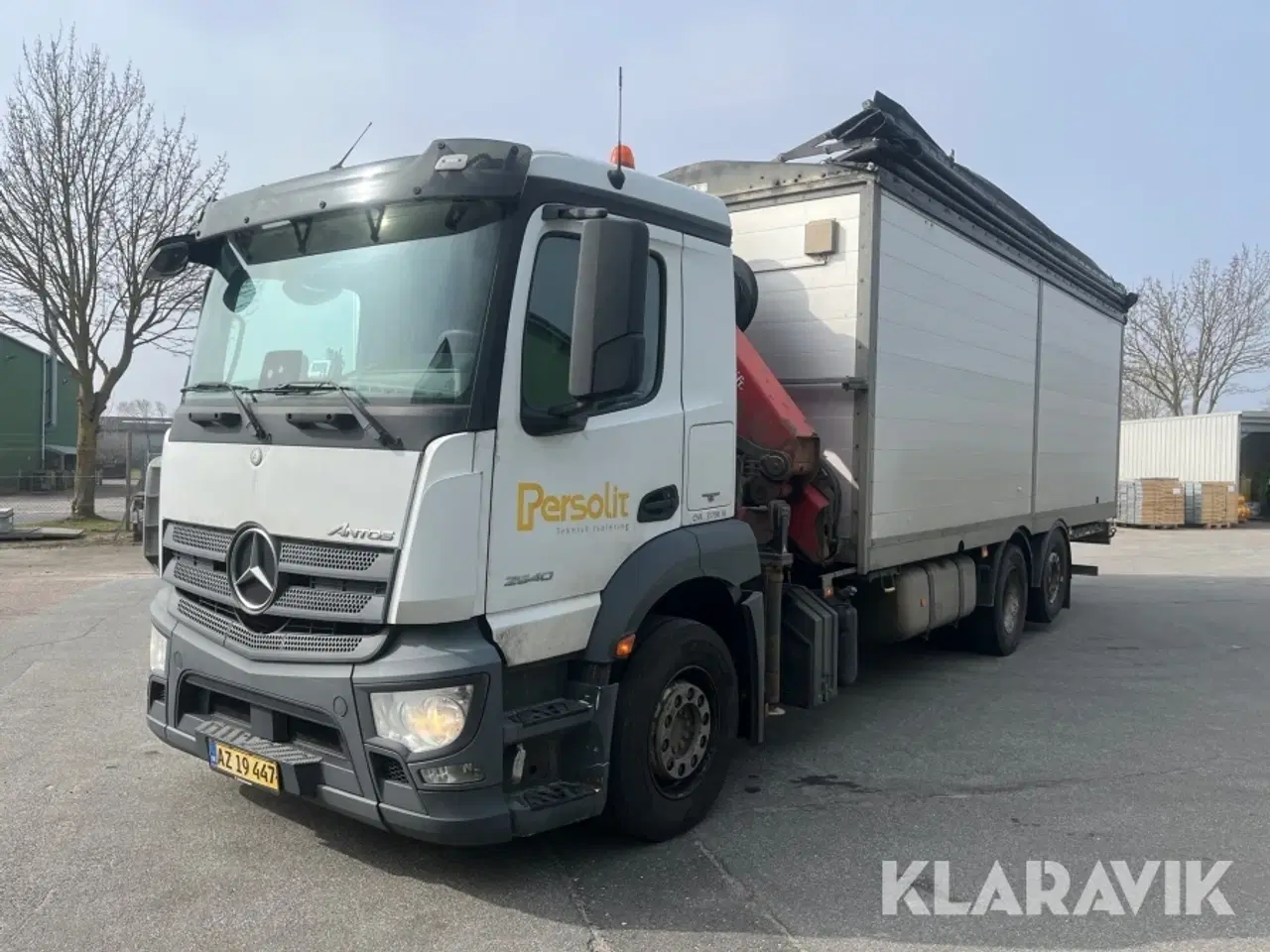 Billede 1 - Lastbil Mercedes-Benz Antos 2540 6x2/4 Med kran