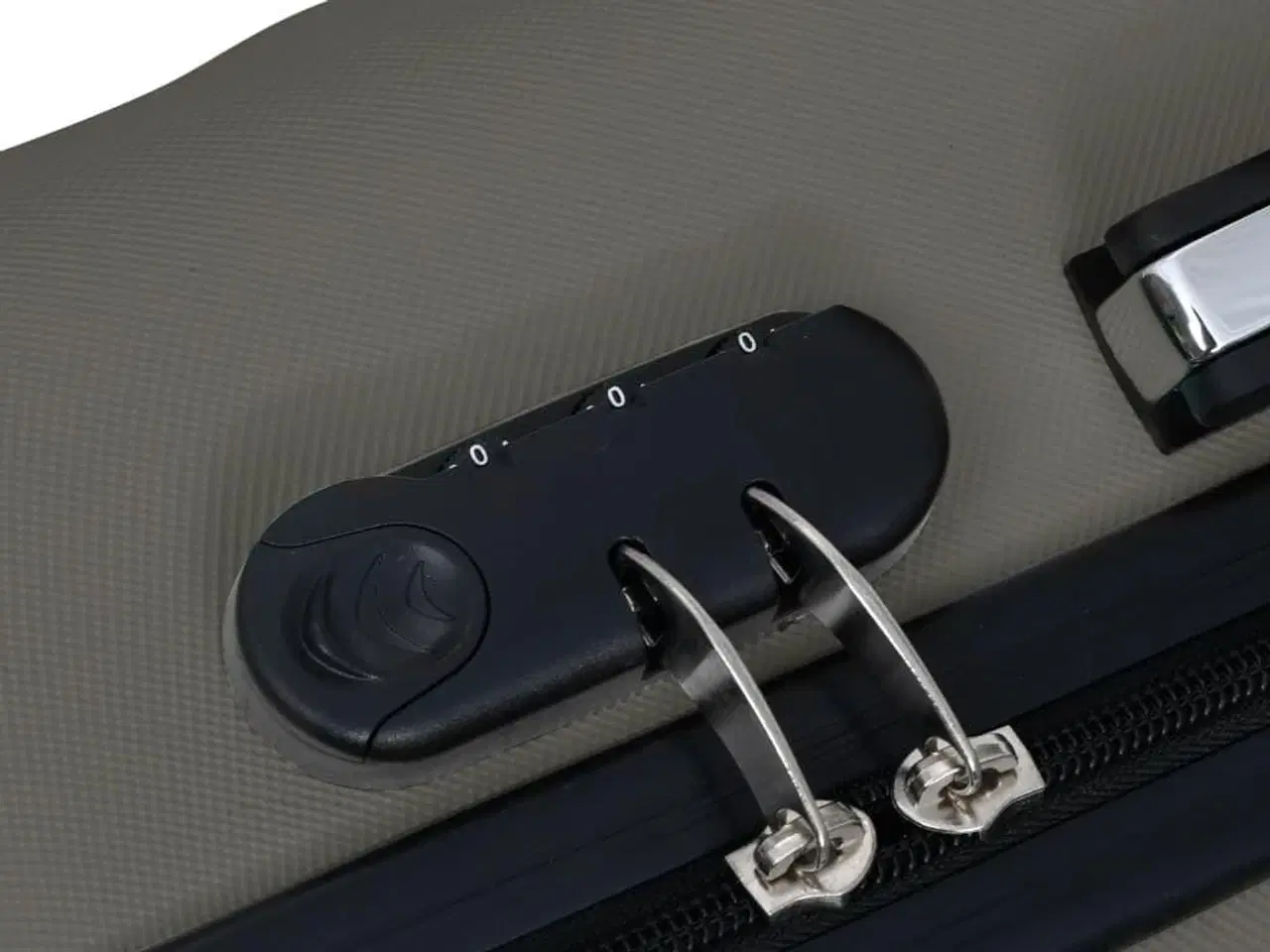 Billede 7 - Kuffert sæt 3 dele hardcase ABS antracitgrå