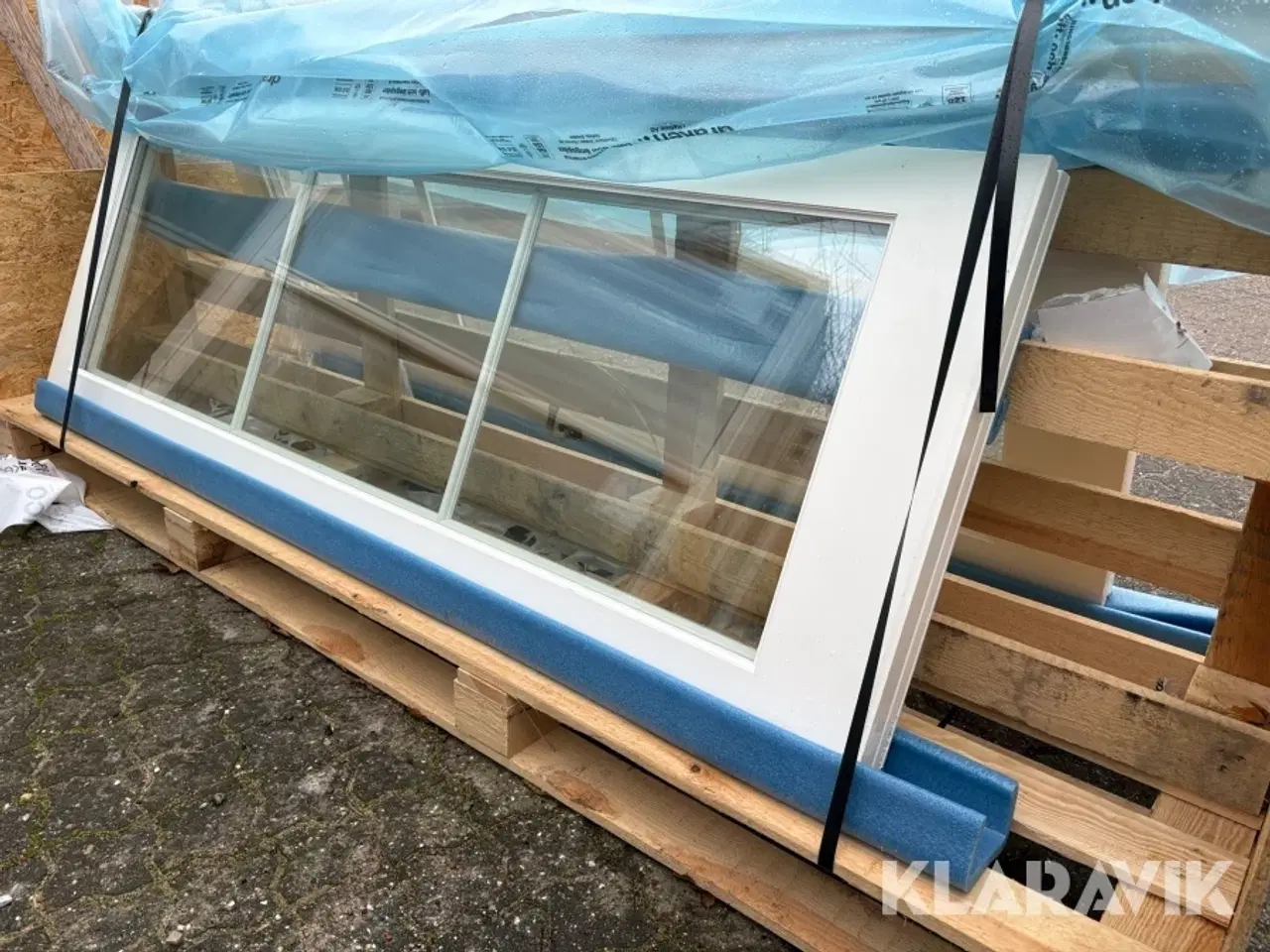 Billede 4 - Dobbelt terrassedør 1 styk.