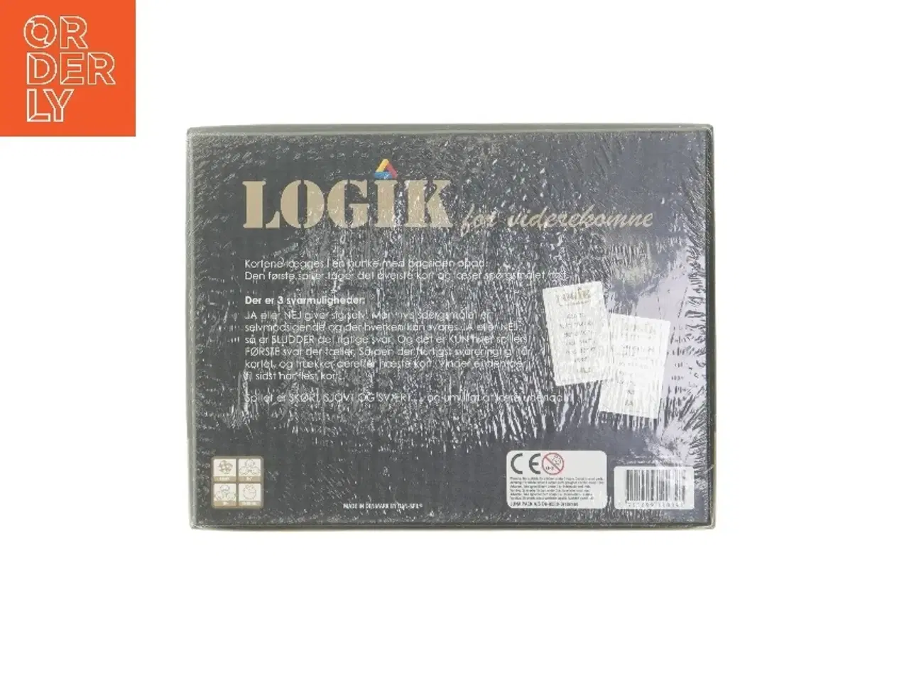 Billede 4 - Logik brætspil fra Danspil (str. 3,5x27x20 cm)
