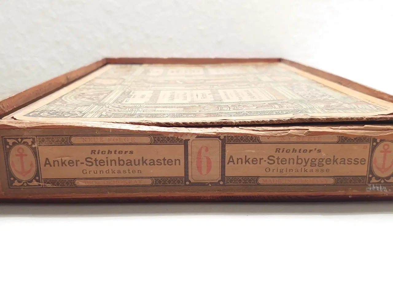 Billede 6 - Antikt stenbyggesæt. Richters ca 1900,serie 6    