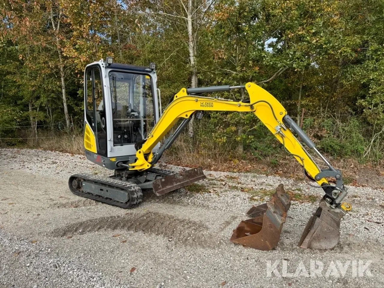 Billede 4 - Minigraver Wacker Neuson ET20 VDS med skovle sæt