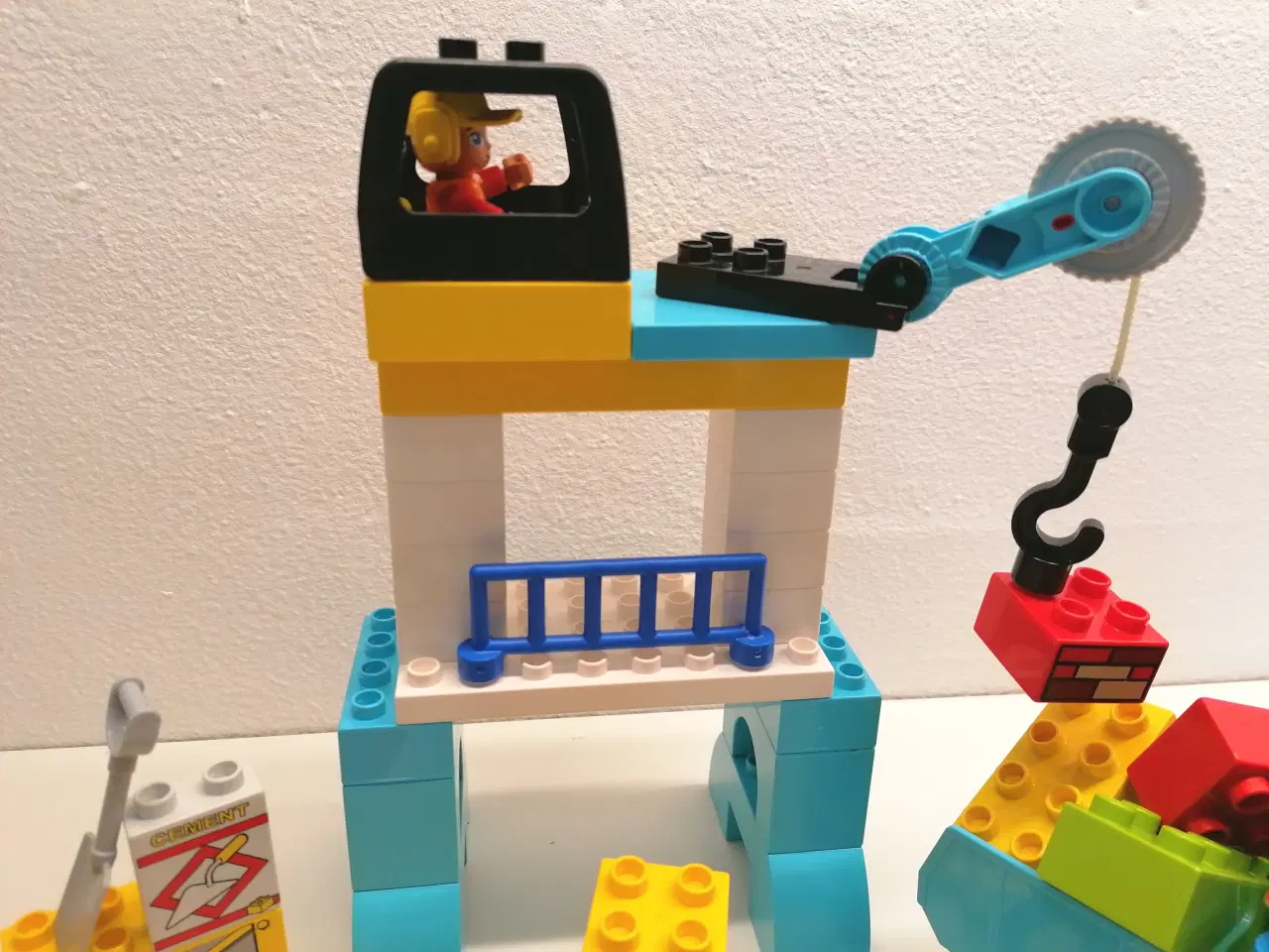Billede 2 - Duplo Byggeplads, Gravemaskine på larvefødder