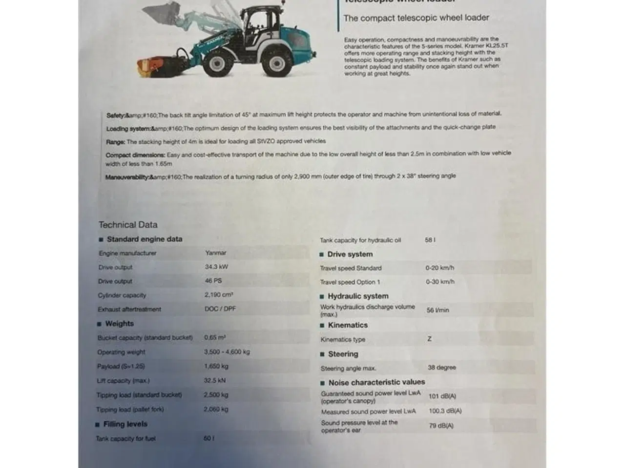 Billede 23 - Kramer KL25.5T JULE/NYTÅRSTILBUD med teleskoparm, så den har stor rækkevidde og fleksibilitet