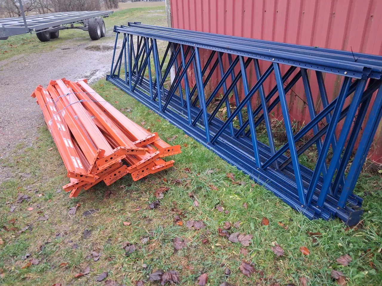 Billede 4 - Pallereoler blå/orange