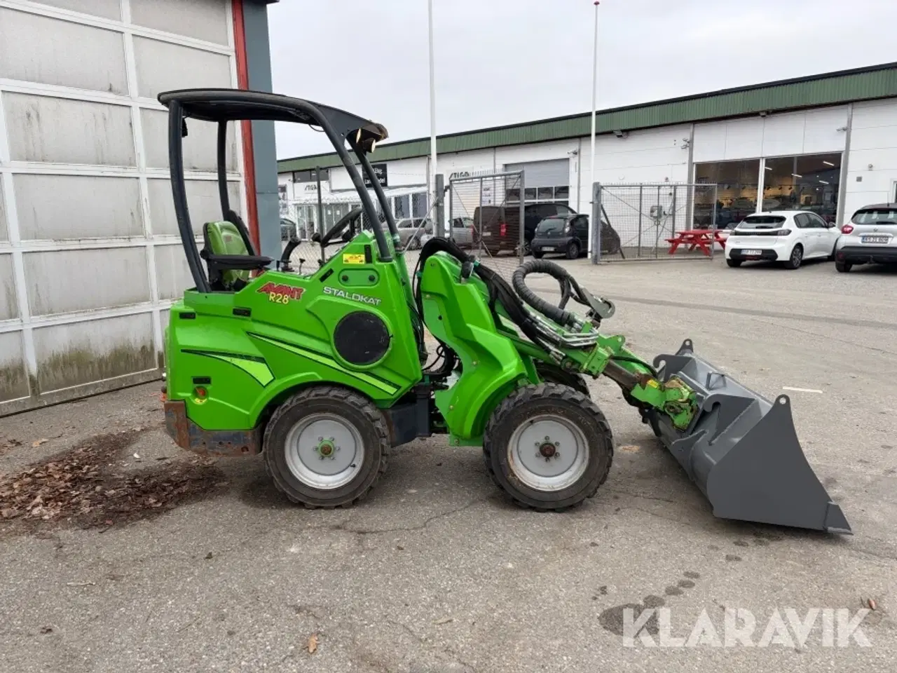 Billede 7 - Minilæsser Avant R28 Staldkat med udskud