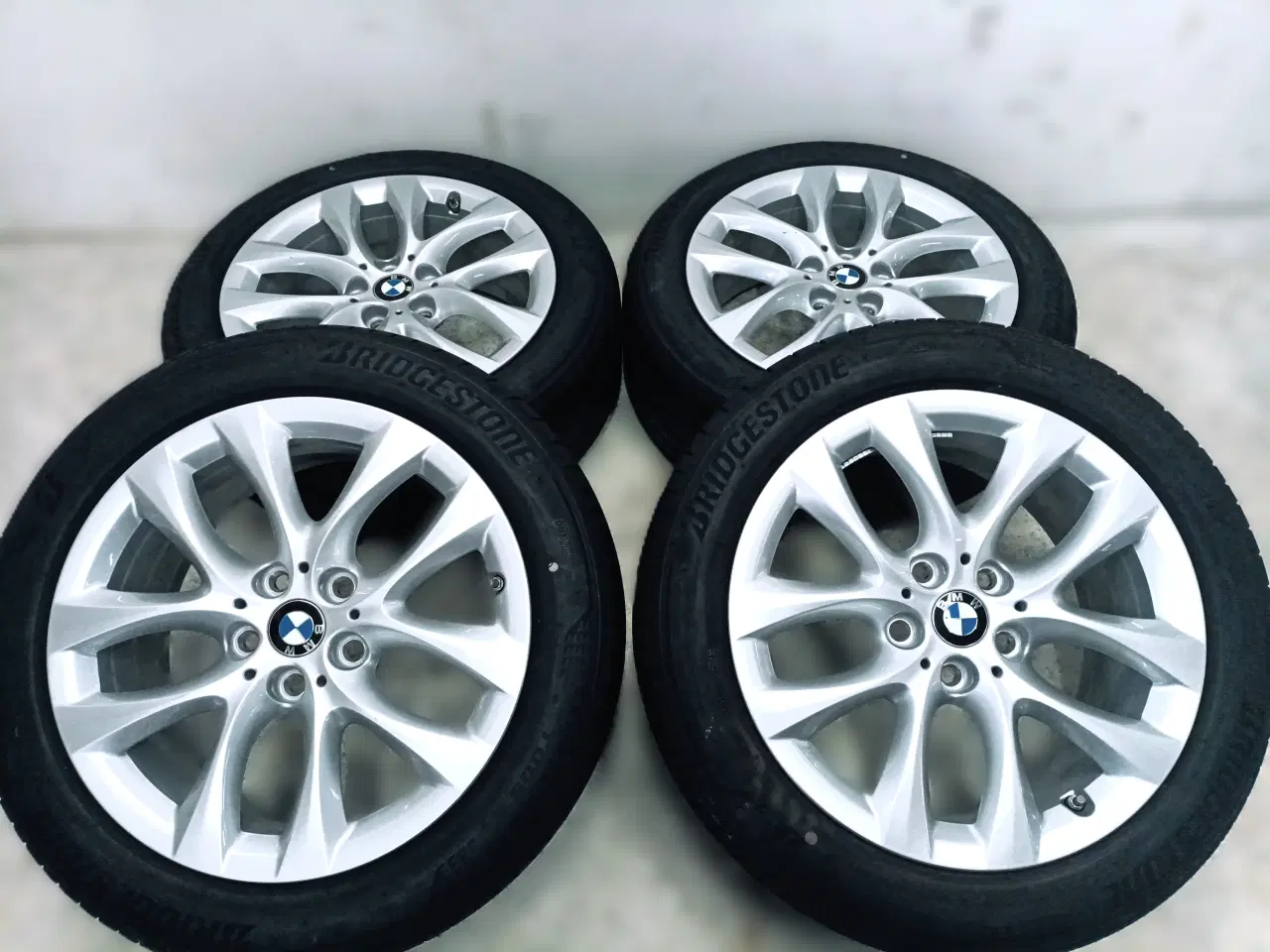 Billede 3 - 5x112 17" ET54 nav 66,6ø BMW sommersæt inkl.TPMS (